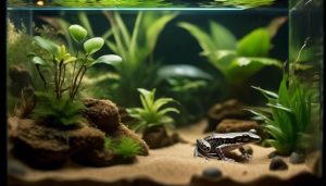 choosing substrates for dwarf frogs