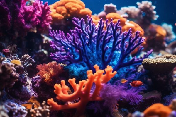 colorful and hardy scoly coral