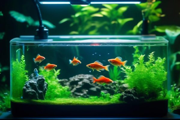 preventing disease in fish tanks